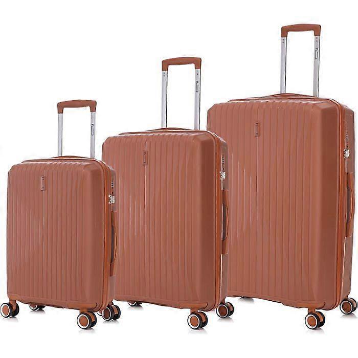 Set mit 3 Koffern - CELIMS - 2025 - Polypropylen - TSA Lock - 8 Räder 360°