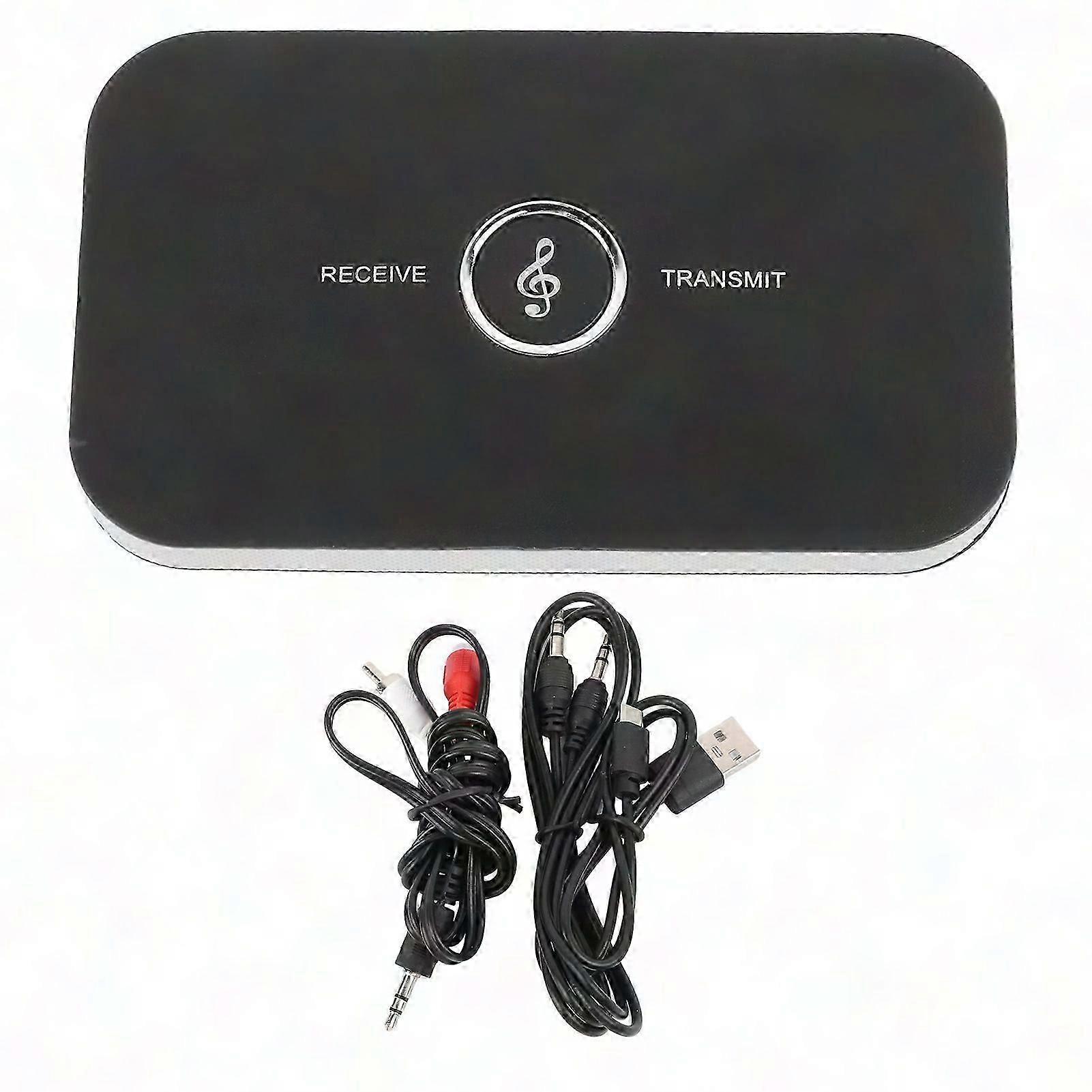 Bluetooth Audio Adapter, Anti-Interference Wireless Transmitter/Receiver for TV, PC, Speaker, Plug and Play