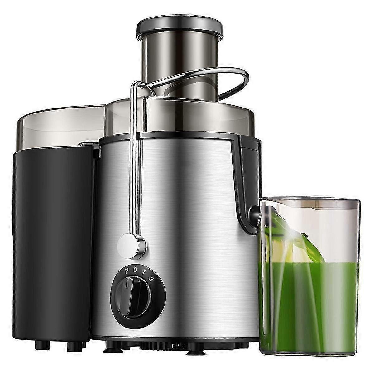 Stainless Steel Household Juicer Juicer Separation Electric Juicer UK Plug