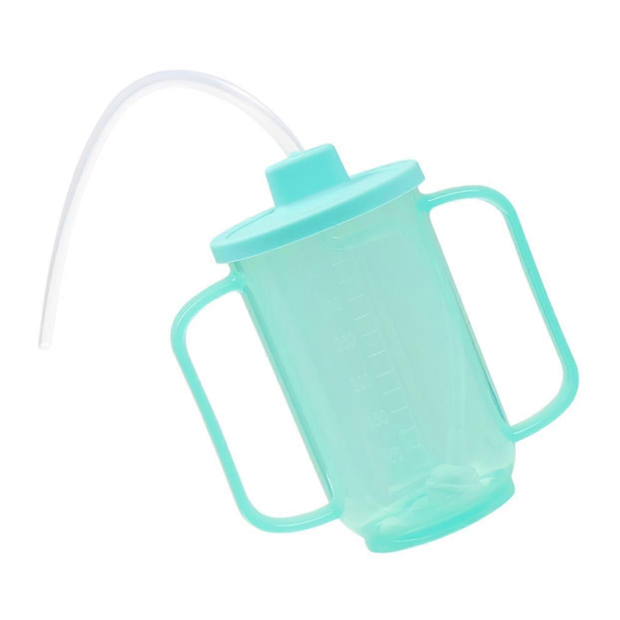 Drinking Cup for Disabled Patients Spill Straw Mug for Elderly Comfortable Feeding Durable and Material for Home and Dining Use