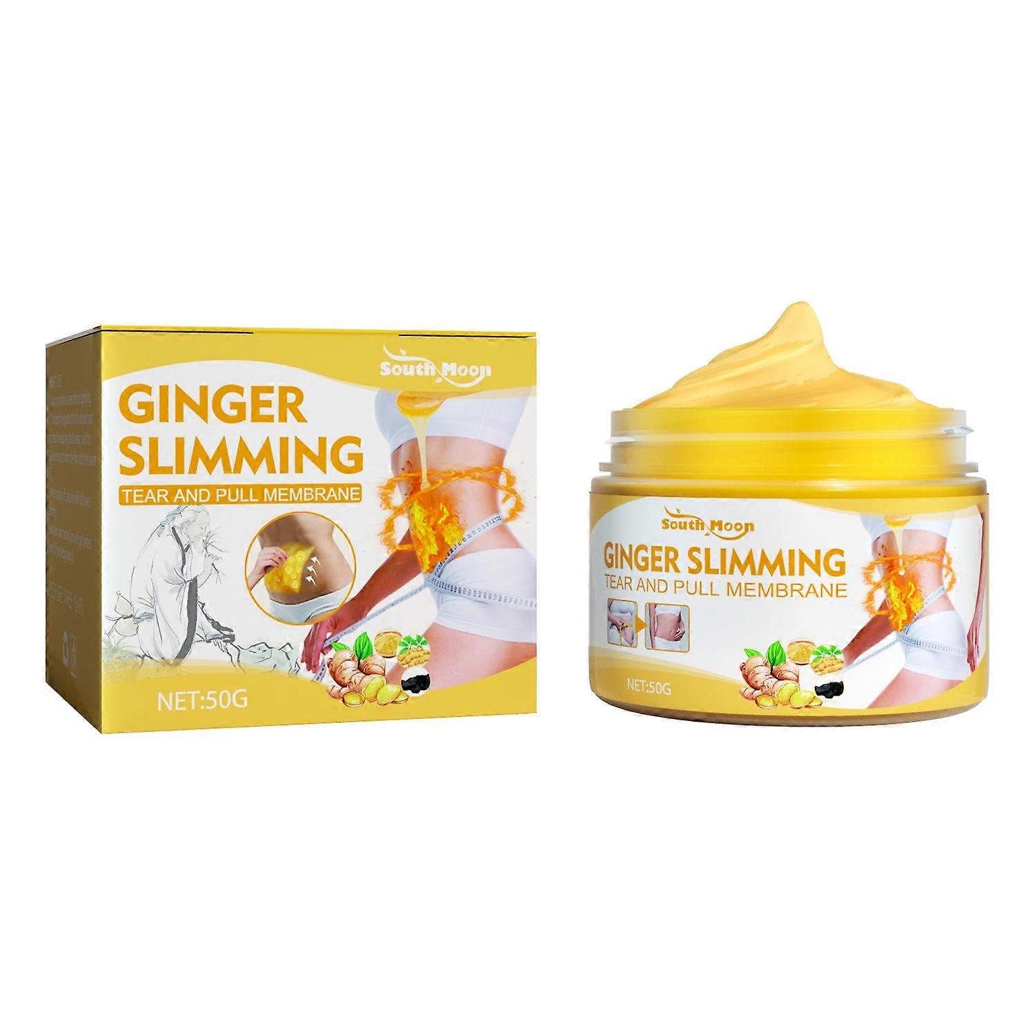 1-6x SOUTH MOON Ginger Slimming Cream 50g Fat Burning Weight Loss Full Body Anti-Cellulite Cream for