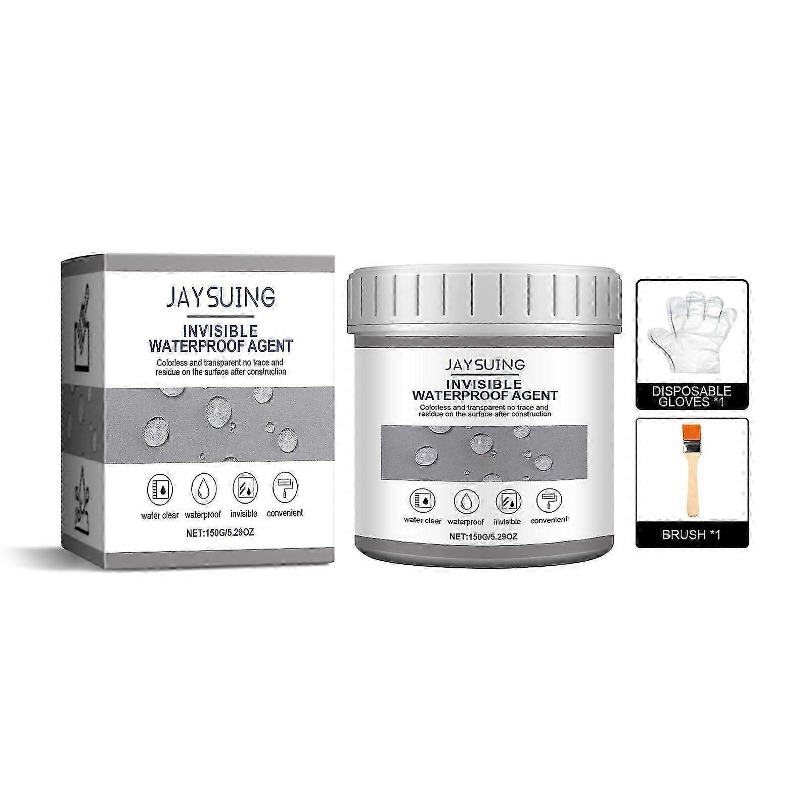 Jaysui 150 גרם דבק עמיד למים איטום לצינורות אמבטיה, דלתות וחלונות זכוכית, איטום אריחי קרמיקה רב תכליתי לתיקון נזילות