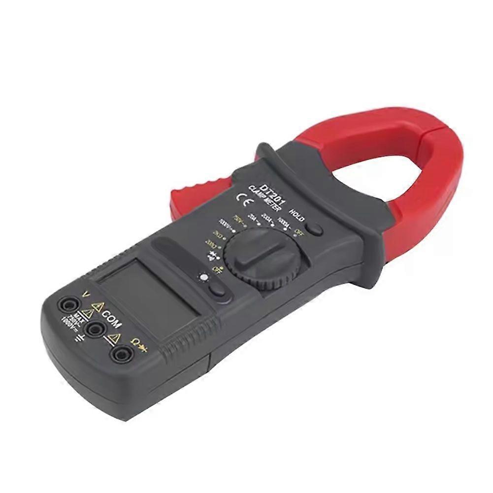 DT201 Clamp Meter Digital Multimeter 1000A AC Current Voltage Tester 1999 Counts Hz Capacitance NCV