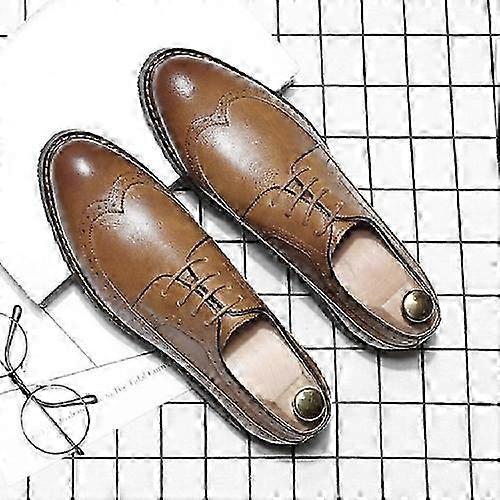 Autumn and Winter Shoes Men British Pointed Business Dress Shoes
