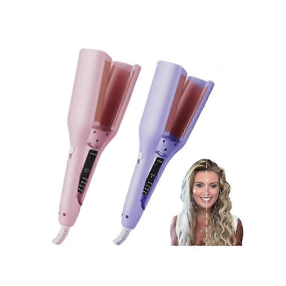 Explicitu Hair Styling Tool with Negative Ionic Technology, Anti-Scald Wave Curl