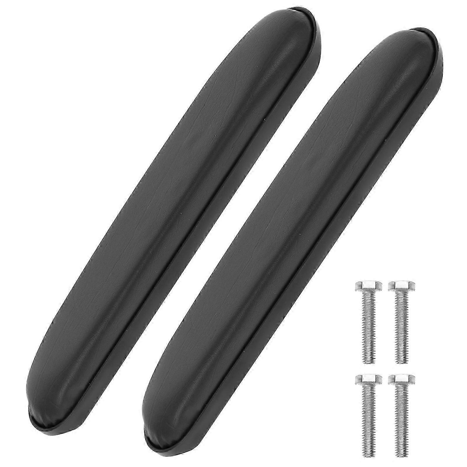 Armrest Replacement Office Chair Arm Rest Cushion For Wheelchair Swivel Chair Contoured Support Wrists 1 Pair
