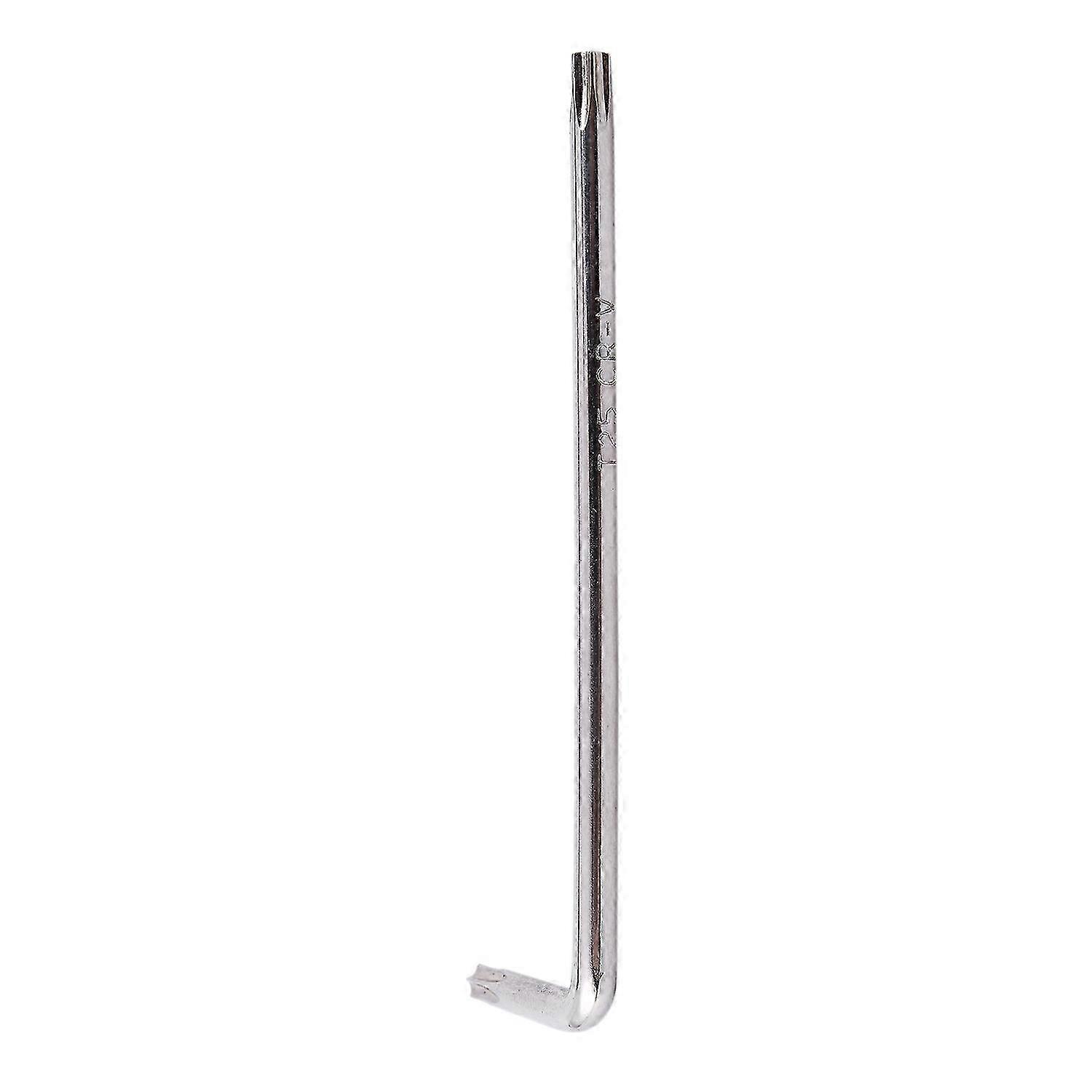Manipulationssicherer Torx Sternschlüssel mit langem Arm - Silber T25, 100mm