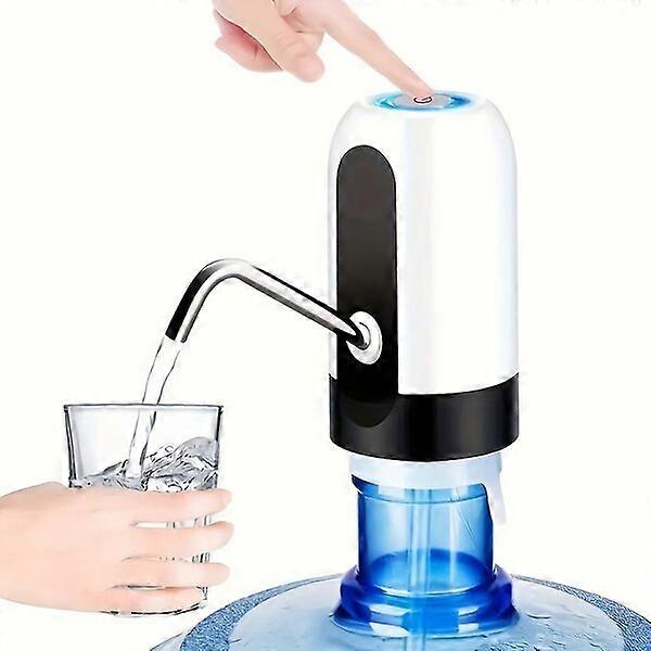 Automatic drinking water pump, made of durable plastic material, USB rechargeable and convenient