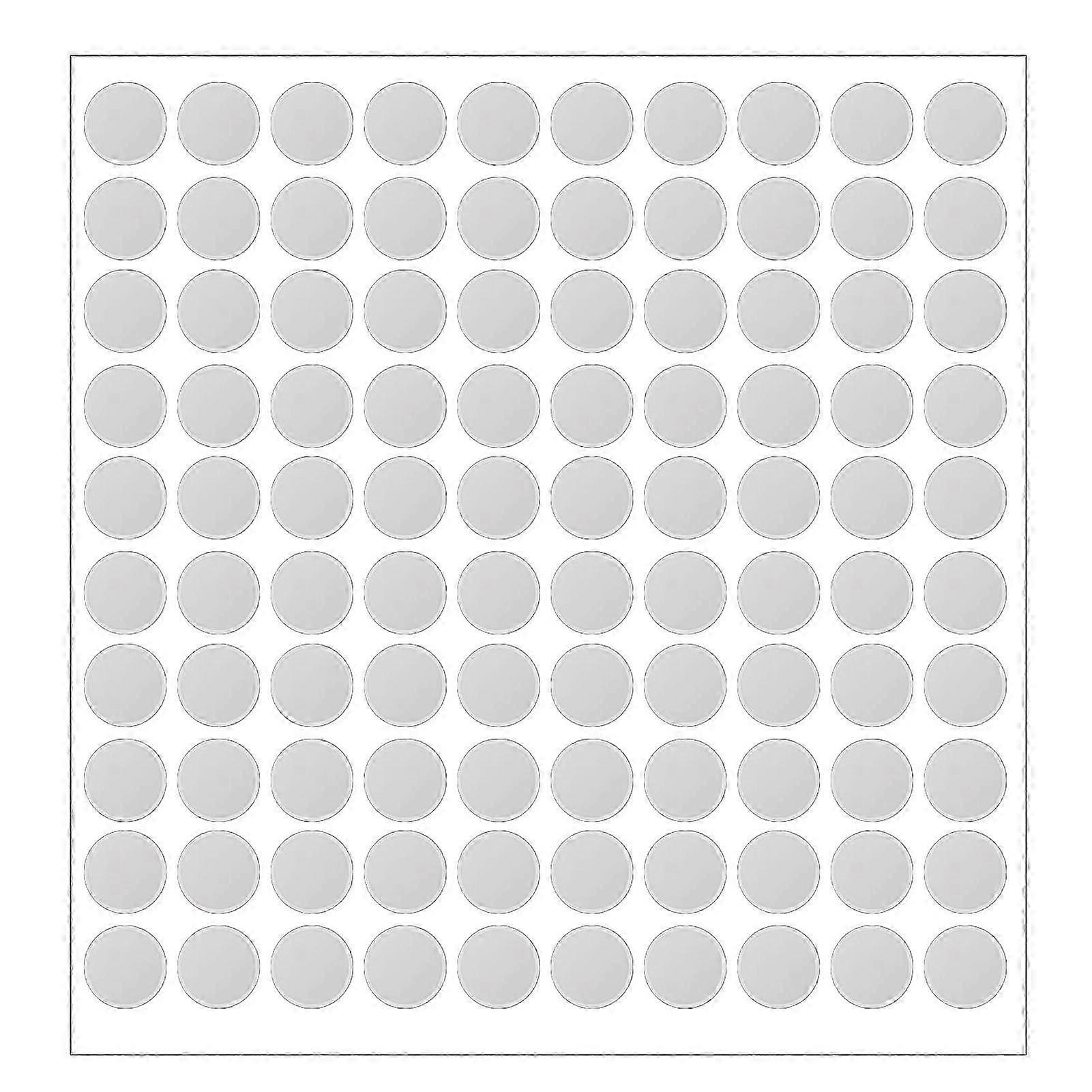 100pcs clear adhesive dots removable no trace high transparency