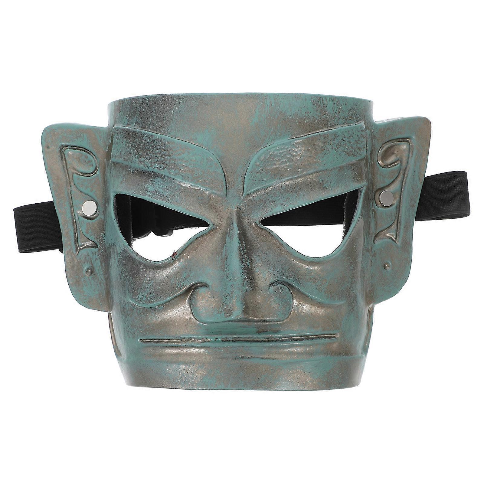 Here's a refined and engaging product description for your **Vintage Steampunk Full Face Mask** with **Retro Chinese Design**:
**Vintage