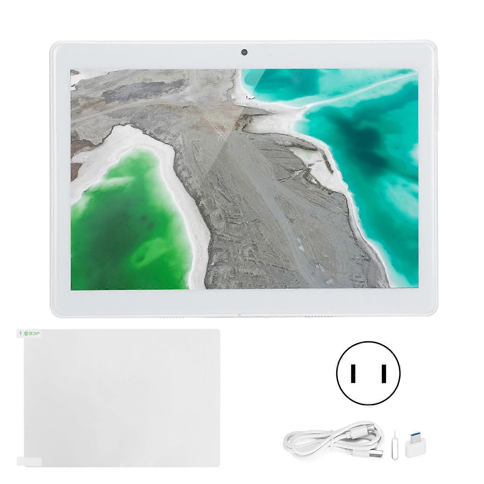 10-Inch Quad Core Tablet with 1280x800 HD Screen, Dual SIM, Gaming & Calling Features