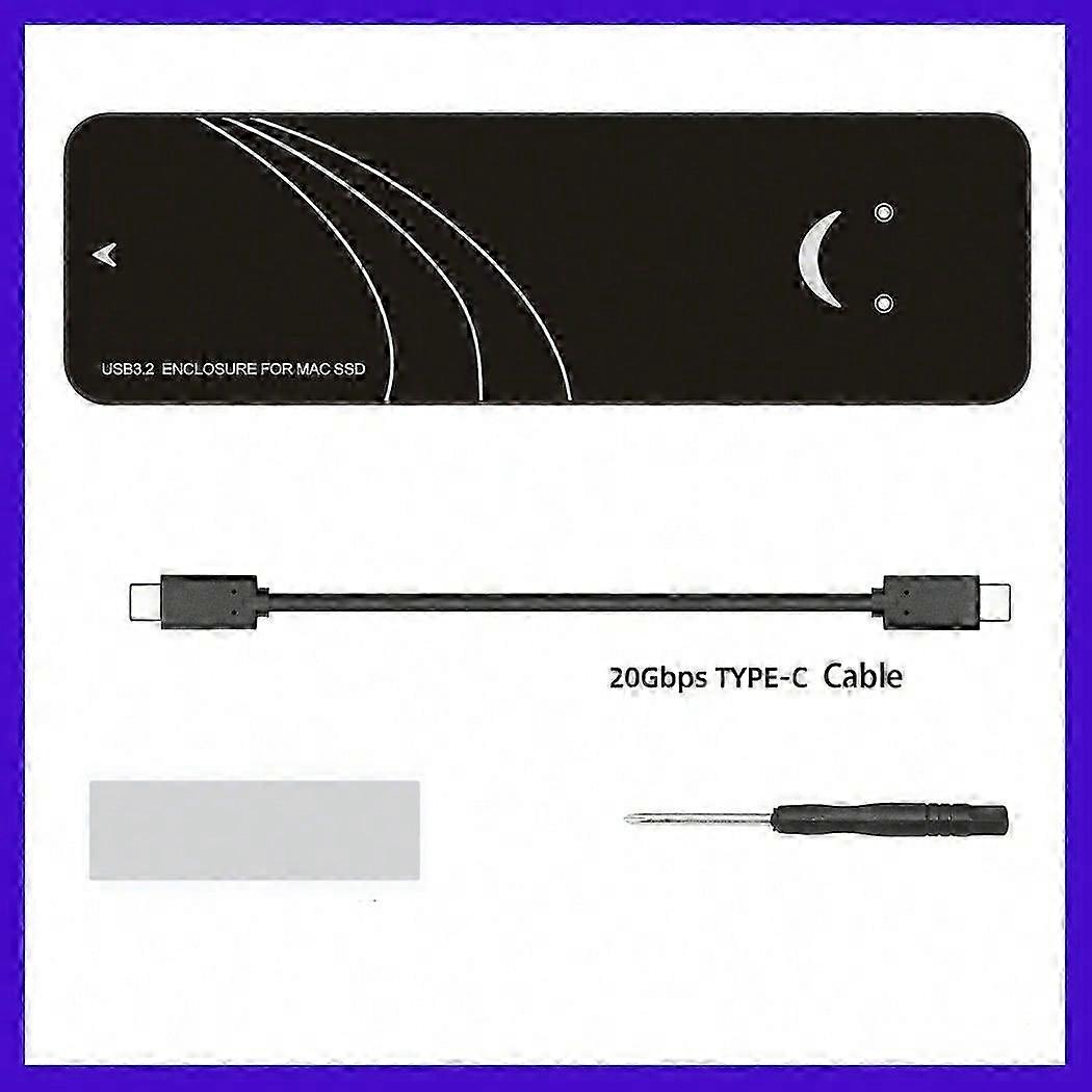 For Mac SSD Enclosure For Apple Macbook Air Pro Retina 2013 2014 2015 2016 2017 A1465 A1466 USB 3.2 to MAC Box SSD Case Adapter