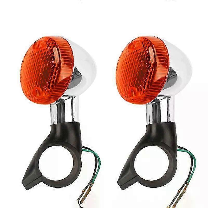 ضوء مؤشرات ضوء إشارة الانعطاف الخلفي الأمامي للدراجات النارية متوافق مع هوندا ماجنا 250 750 Steed 400 600 Shadow 400 750