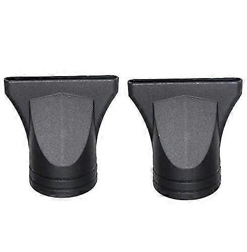2-pack black professional plastic hair dryer diffuser