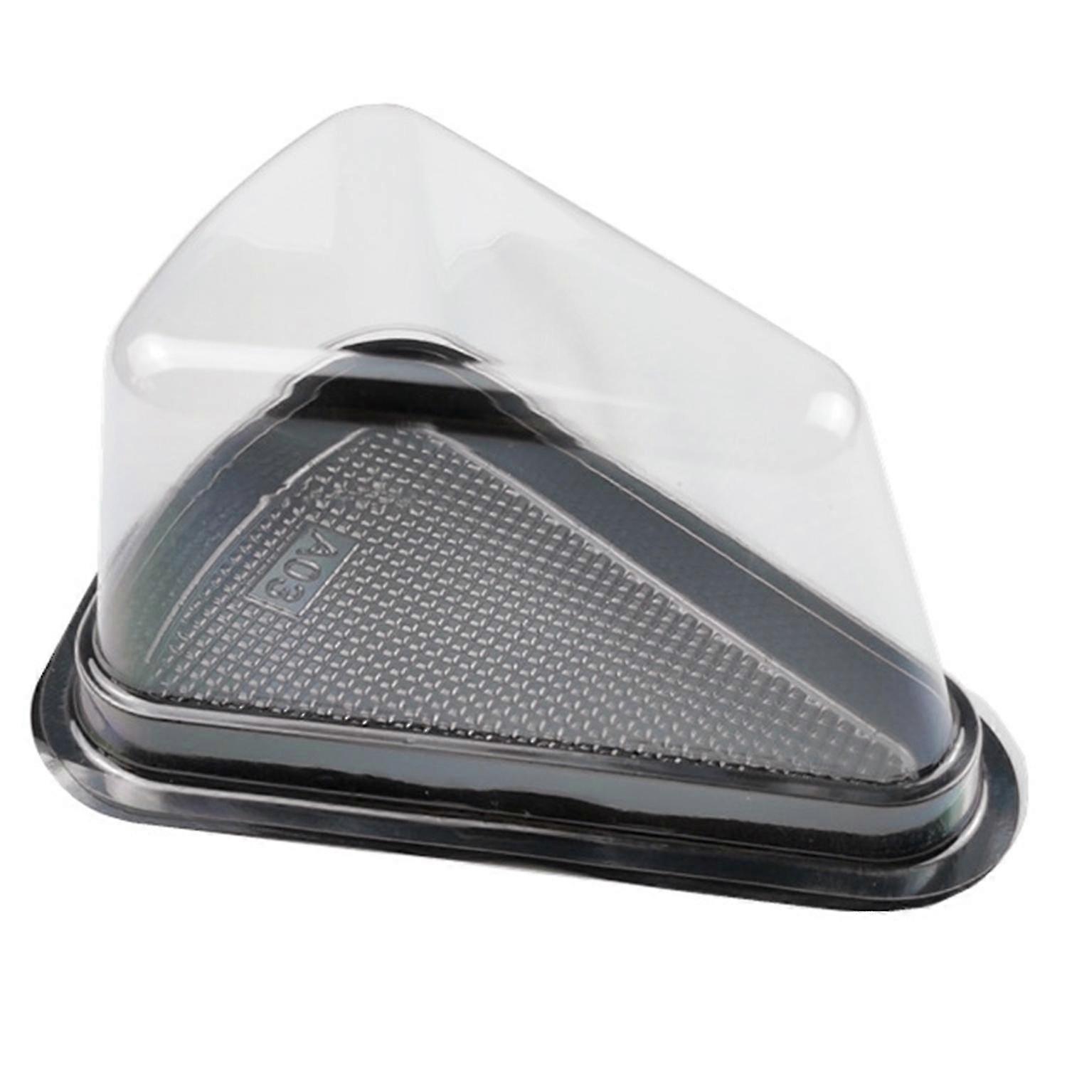 2025 ZHOUBA 50Pcs Cake Box Airtight Seal Triangular Mini Individual Mooncake Box Bakery Accessories