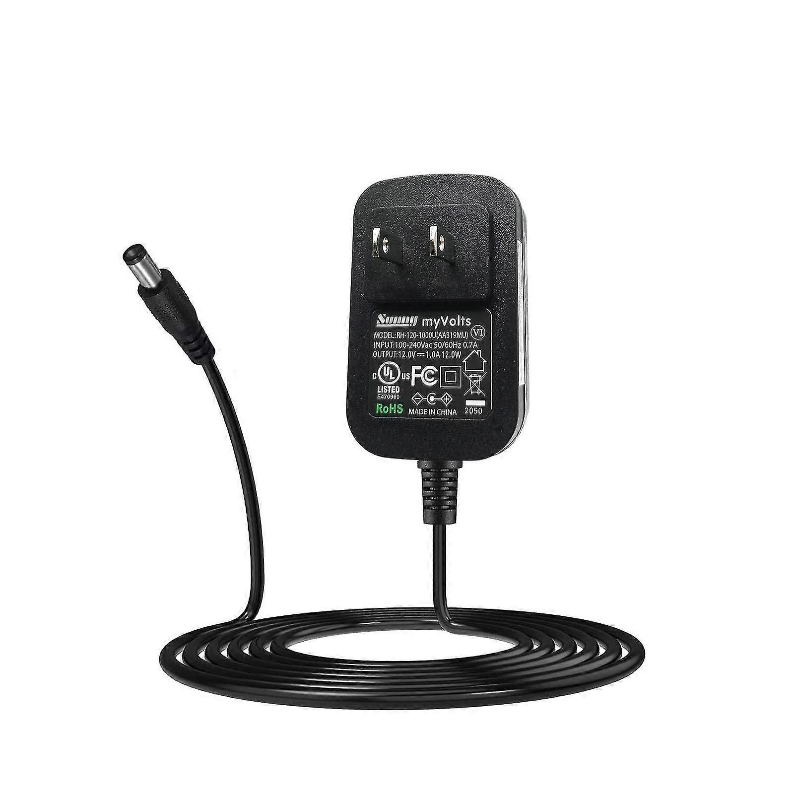 12V replacement power supply compatible with Dirt Devil DDH06-E02 Cordless 2 in 1 Handstick Vacuum