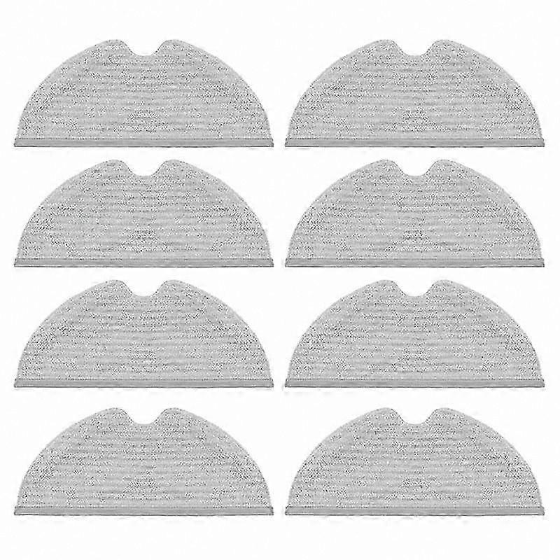 Washable Mop Pads for Robotic Vacuum Cleaners, Compatible with Multiple Models including D9 Series and L10 Pro