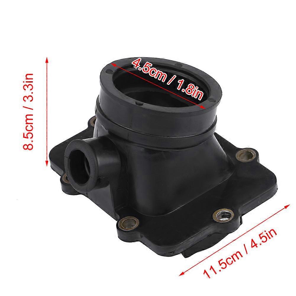 Carburetor Interface Adapter for Deluxe 600 2001, Black, 8.5cm