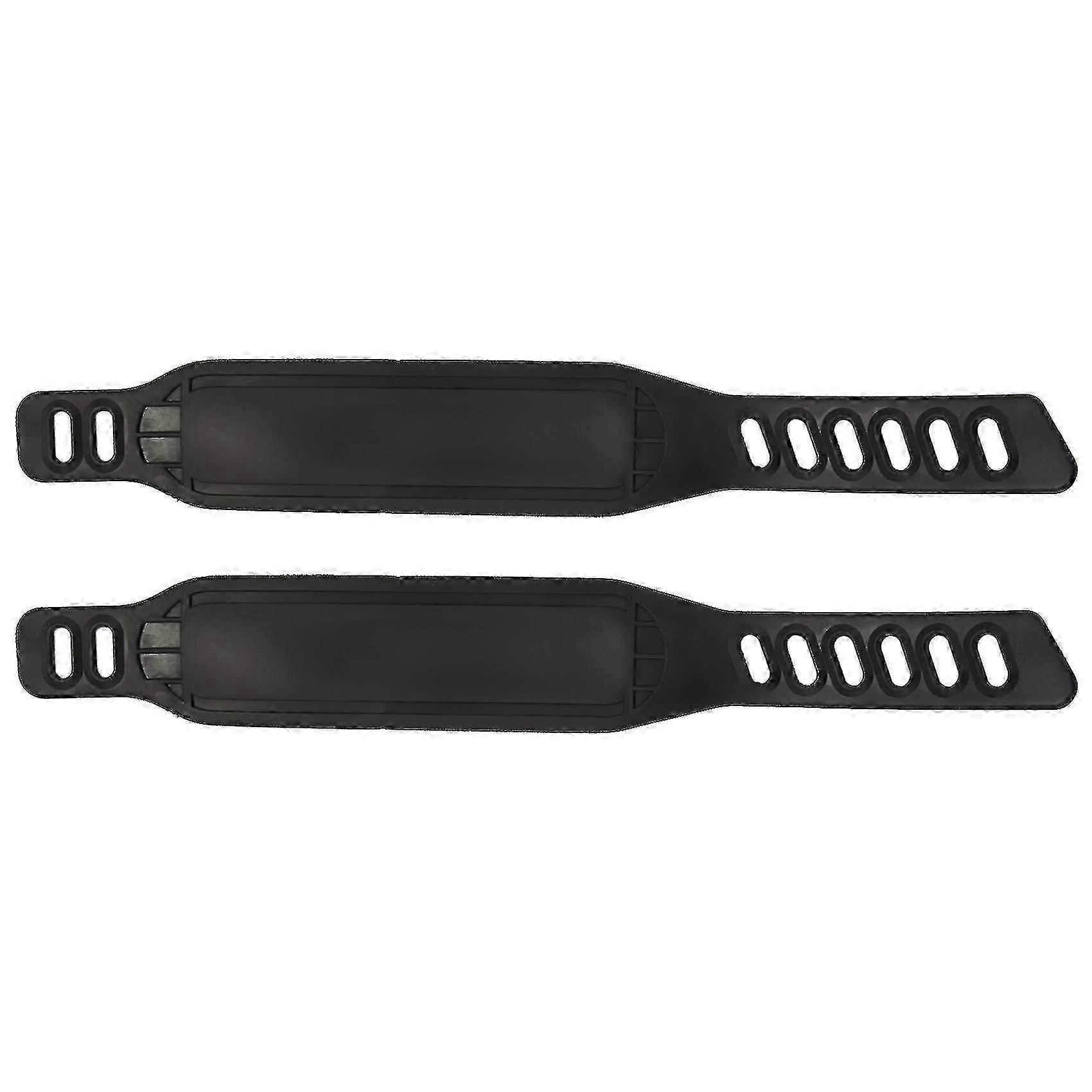 2 Pairs Exercise Bike Pedal Straps Widened Bicycle Pedal Exercise Bike Stationary Cycle Home Or Gym
