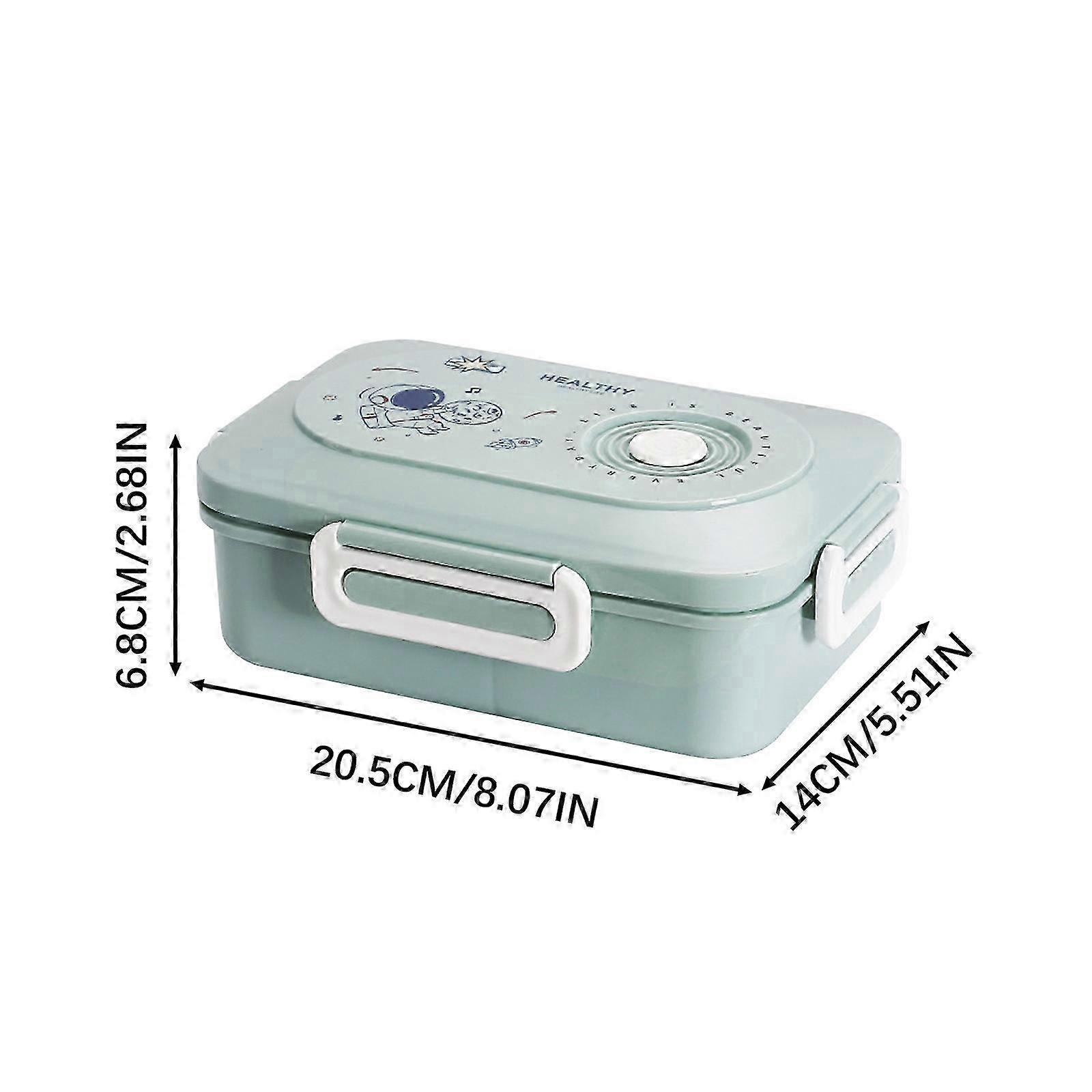 Student Plastic Partition Bento Box Can Be Microwave Heated Sealed And Portable Lunch Box For Office Workers EE 2025