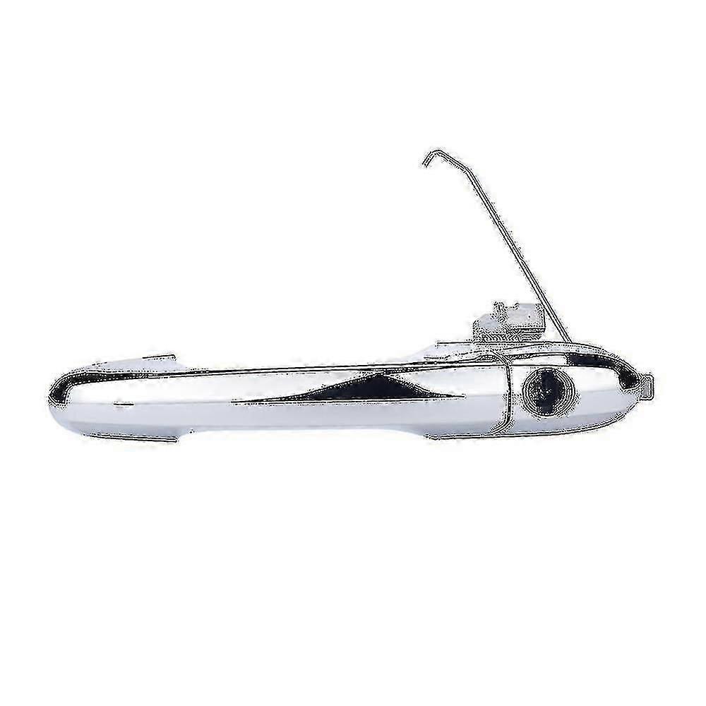 フィアット 500 2012 - 2018 クローム左運転席側 -t-2025 用エクステリアドアハンドル