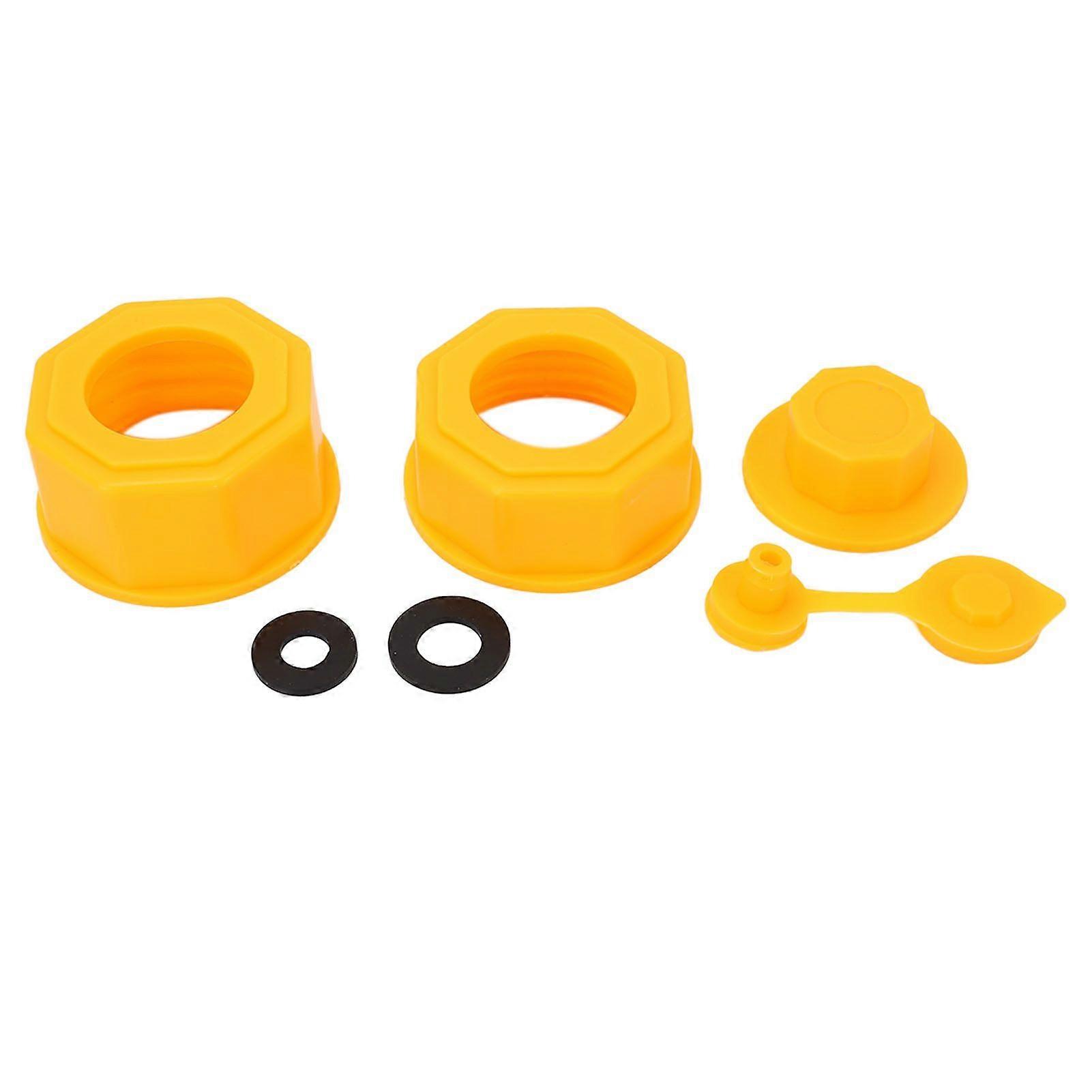Gas Can Spout Replacement Kit Gas Can Nozzle Caps with Funnel for Most Plastic Gas Cans