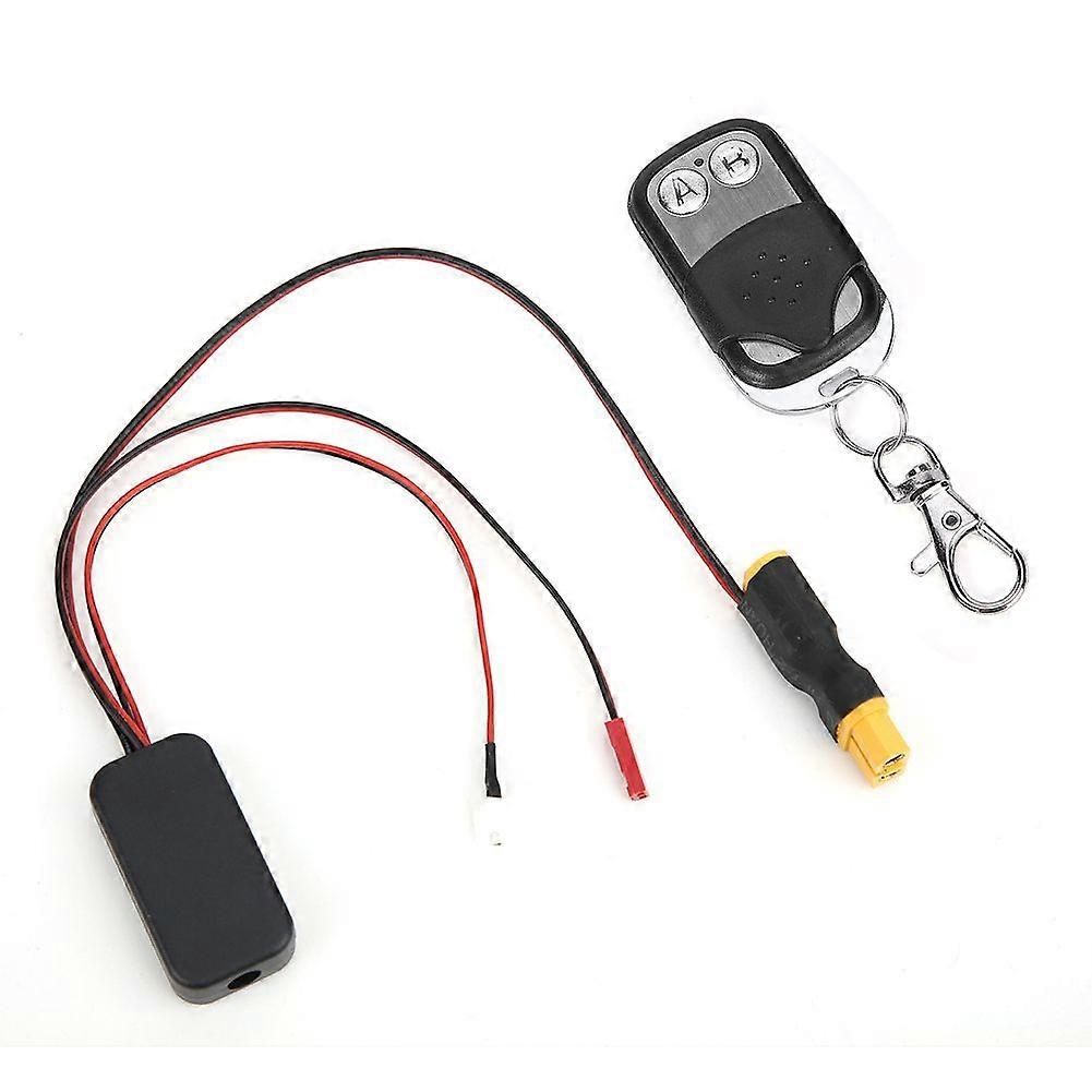 Winch Controller Remote Control Accessory Fit for SCX10 D90 D110 TF2 TRX4 KM2 1/10 RC CarXT60C Plug