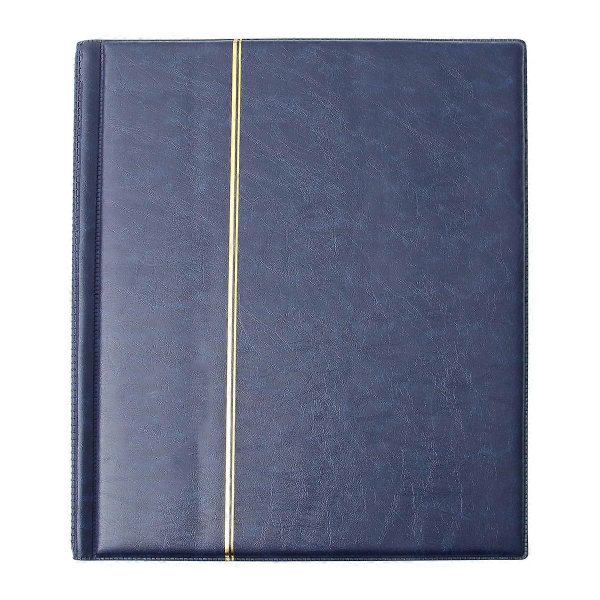 Coin Collecting Book Coin Holder for Coins Tokens Badges Blue Storage 1Pack