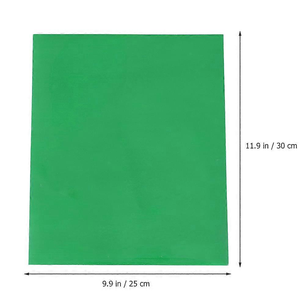 Holographics Adhesive Film for T-Shirts Diy Lovers Use Green Micro-Elastic Pu Printing 2Pcs