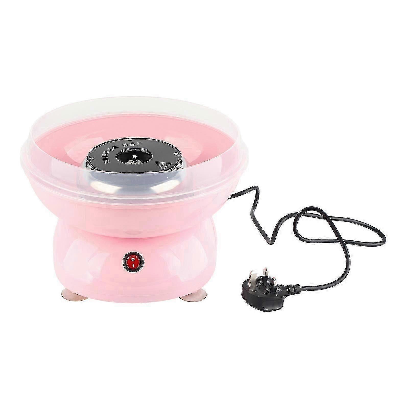 Candy Floss Maker FullAutomatic Sugar Floss Making Machine for Party Christmas Gift Pink