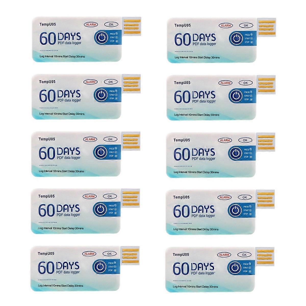 10 Pcs/Lot TempU05 Temperature Data Logger