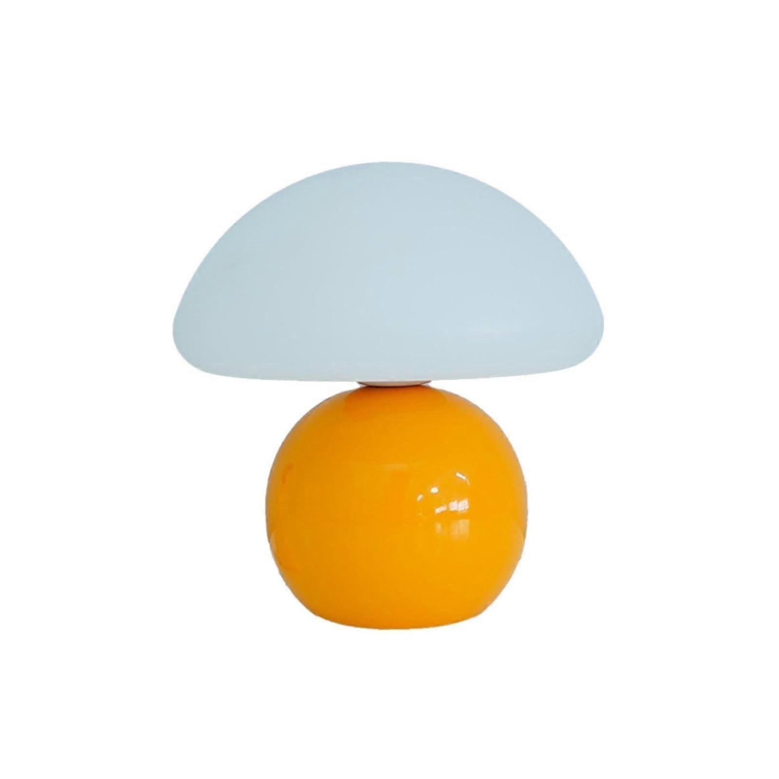 Bedroom Bedside Cute Table Lamp Decoration Atmosphere Study Bedside Desk Lamp Orange