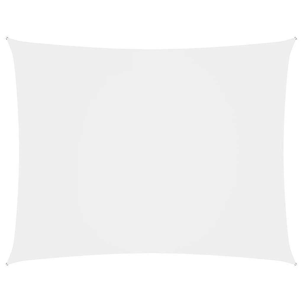 Sunshade Sail Oxford Fabric Rectangular 2.5x3.5 M White