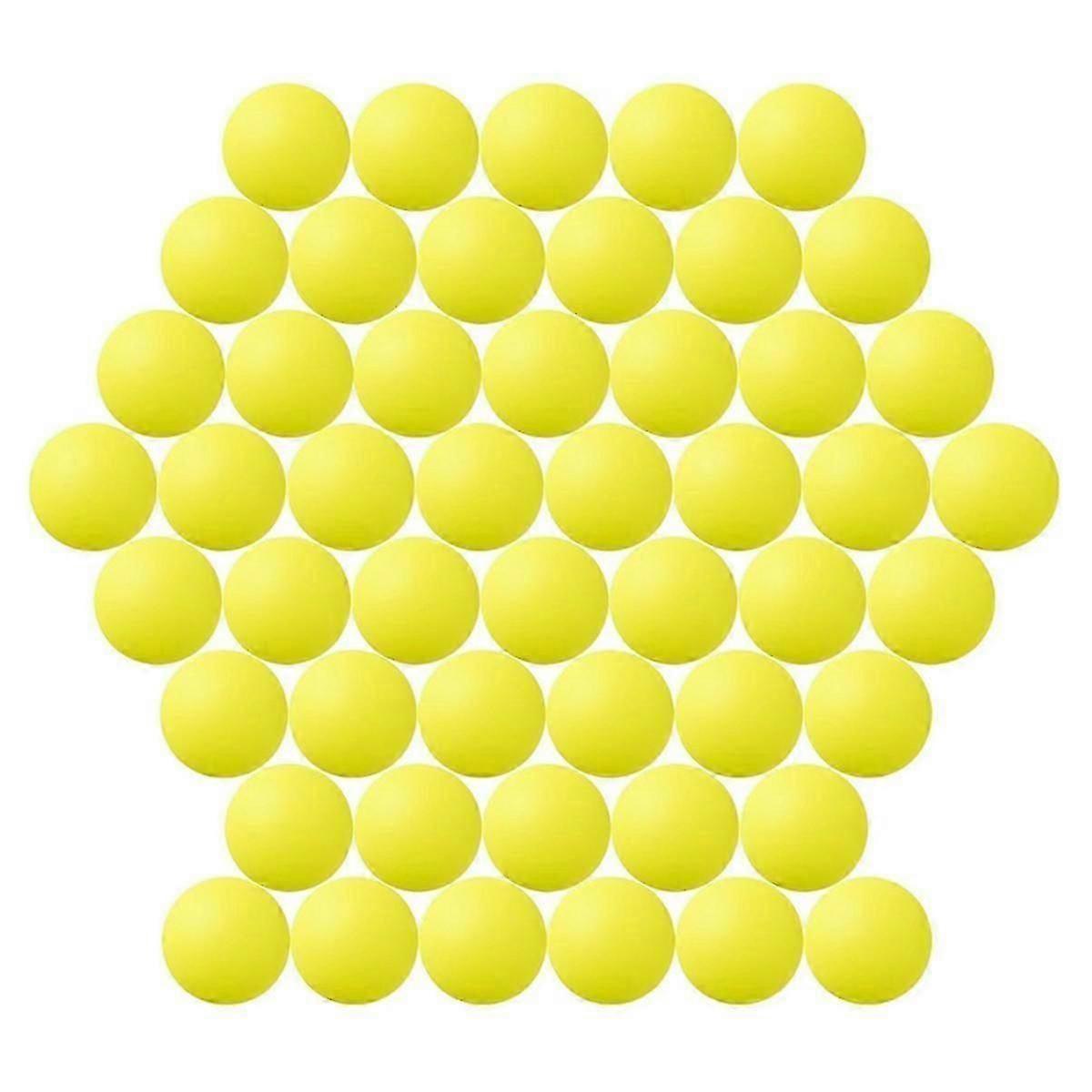 כדור פונג 40 מ"מ בידור לילדים כדור טניס שולחן, משחק DIY כיף אמנות ולמידה פעילות (50 יח ')