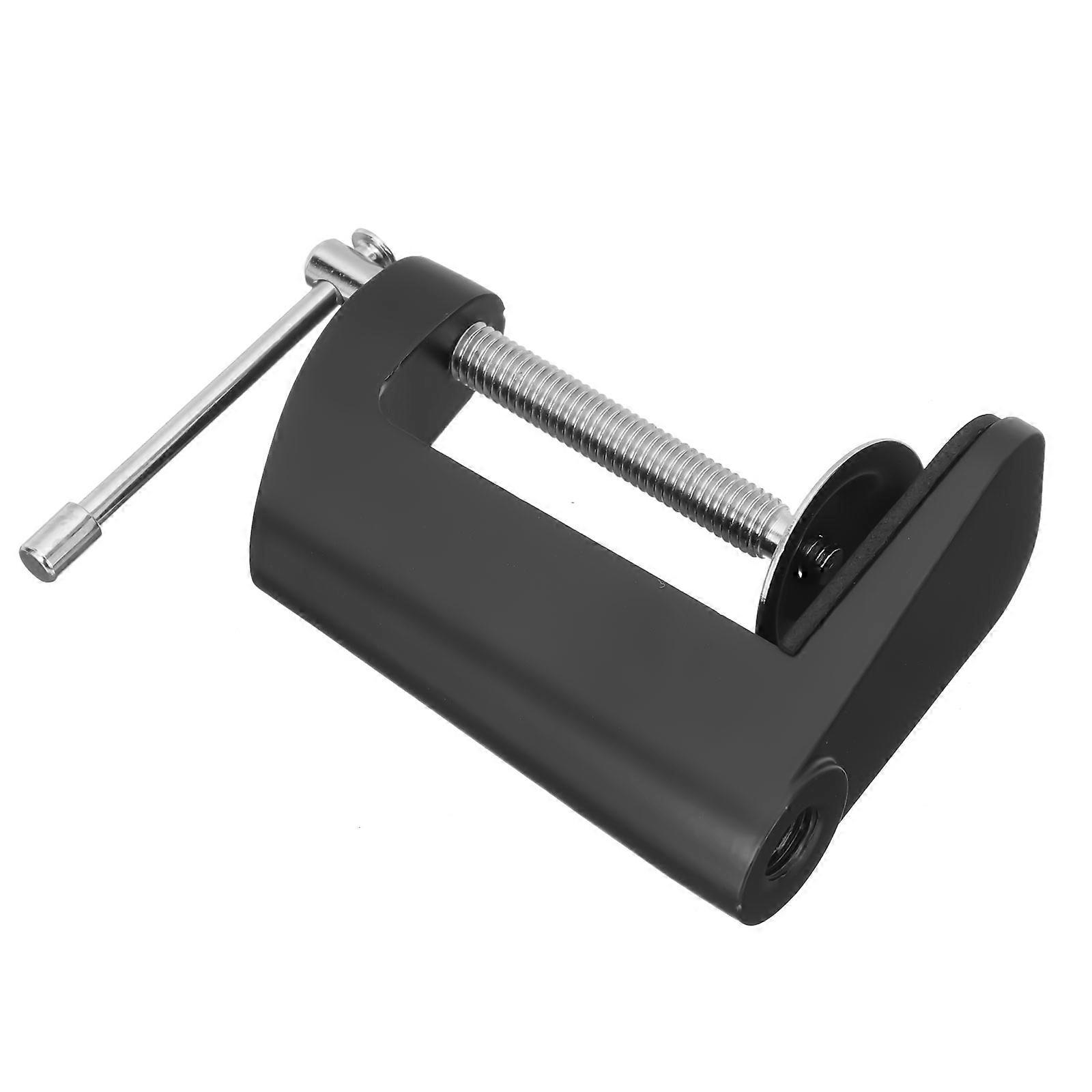 Metal Table Mount C Clamp for Heavy Duty Desk Use 2Pcs Retaining Clips