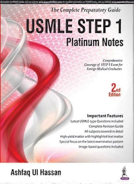 Usmle Platinum Notes Step 1 by Ashfaq UI Hassan Paperback