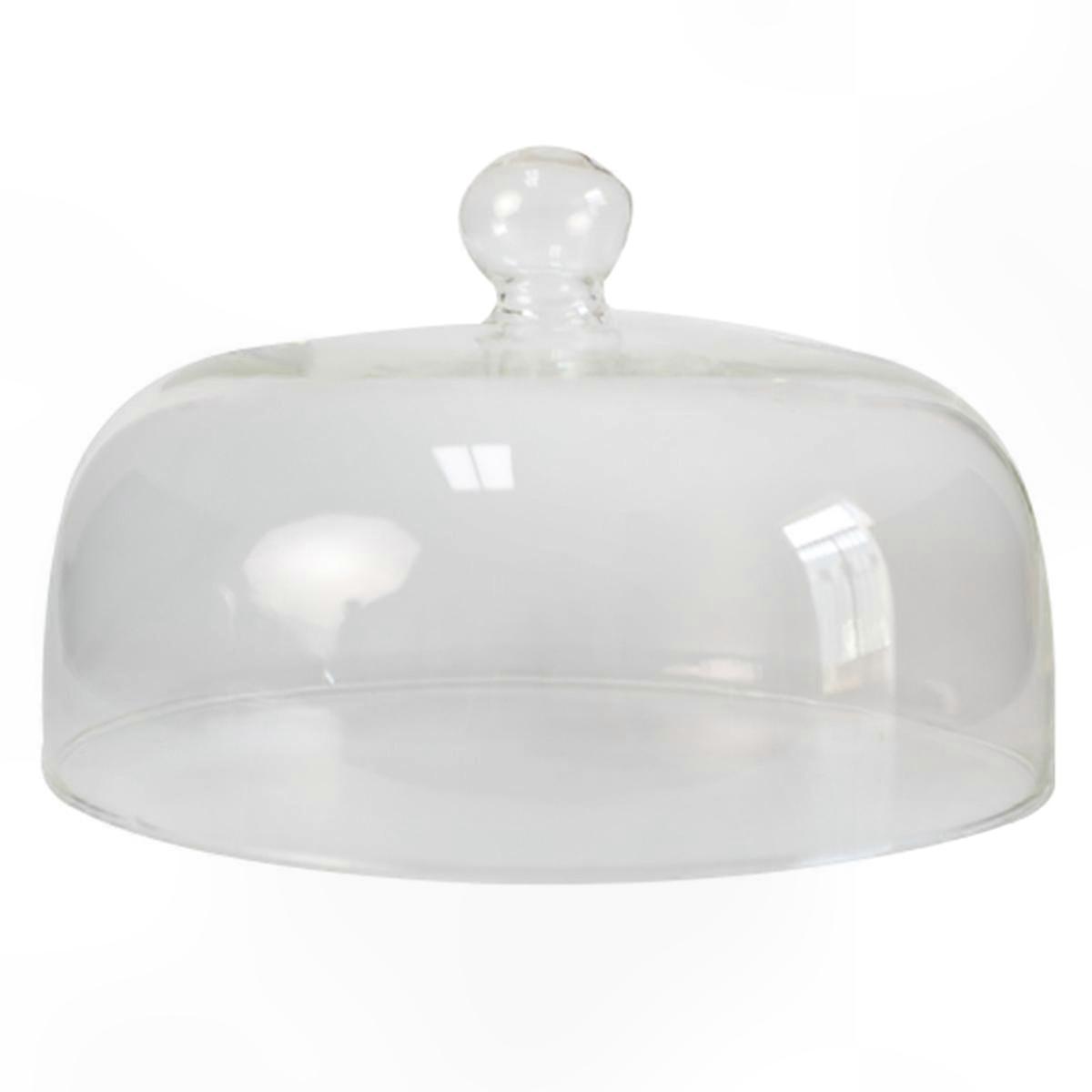 Tampa de Vidro Borosilicato para Microondas com Respingos, Tampa de Alimentos Sem Plástico de 10 Polegadas