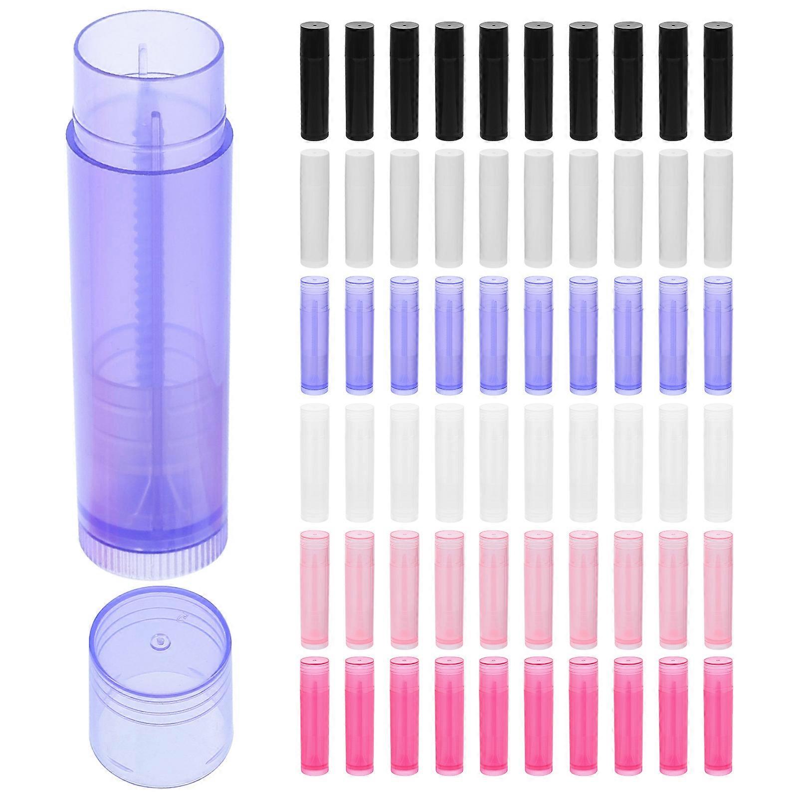 Lip Balm Tubes Empty Lipstick Tubes for Storage 300Pcs Assorted Color