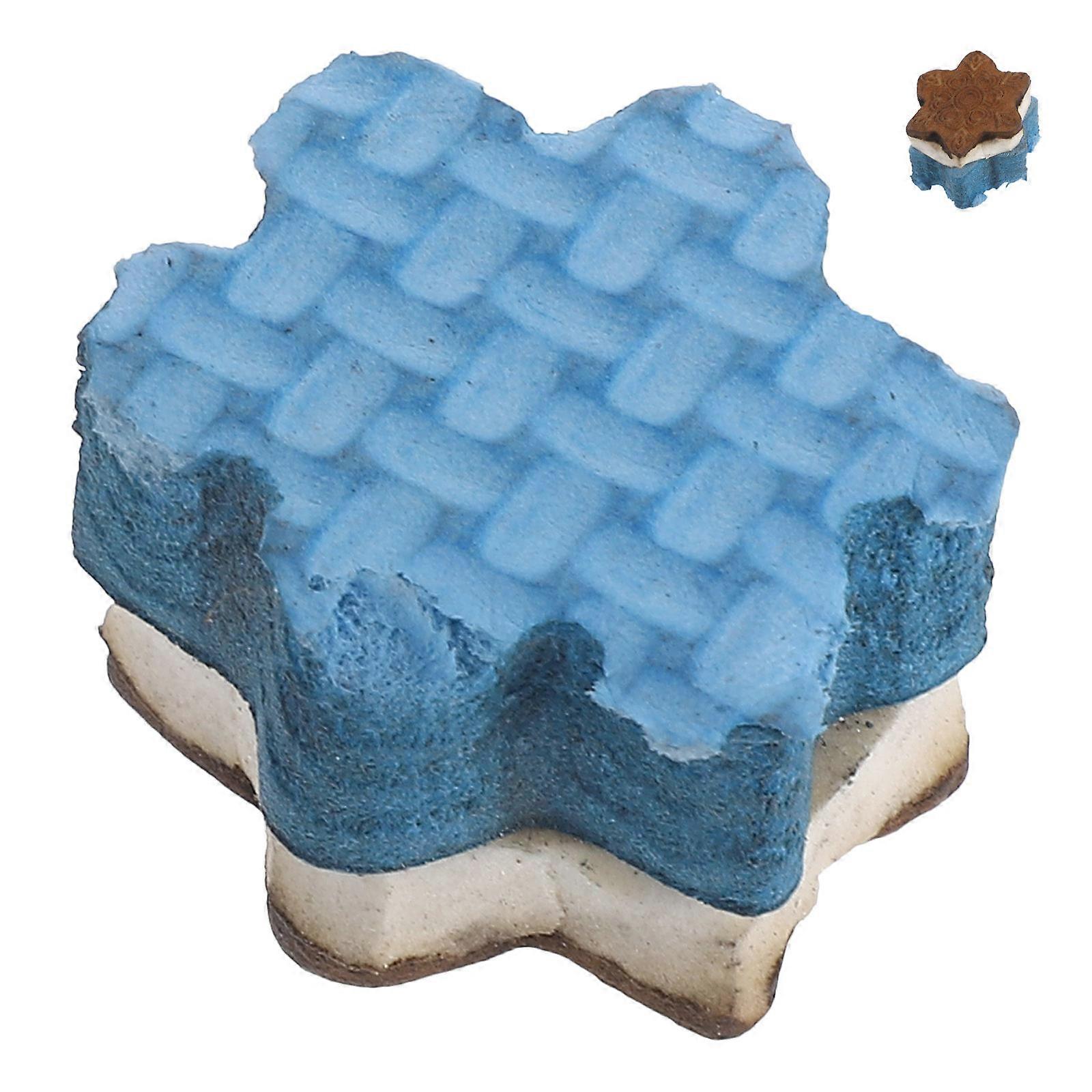 3Pcs Painting Sponge Clay Stamps for Artistic Pottery and Craft Use