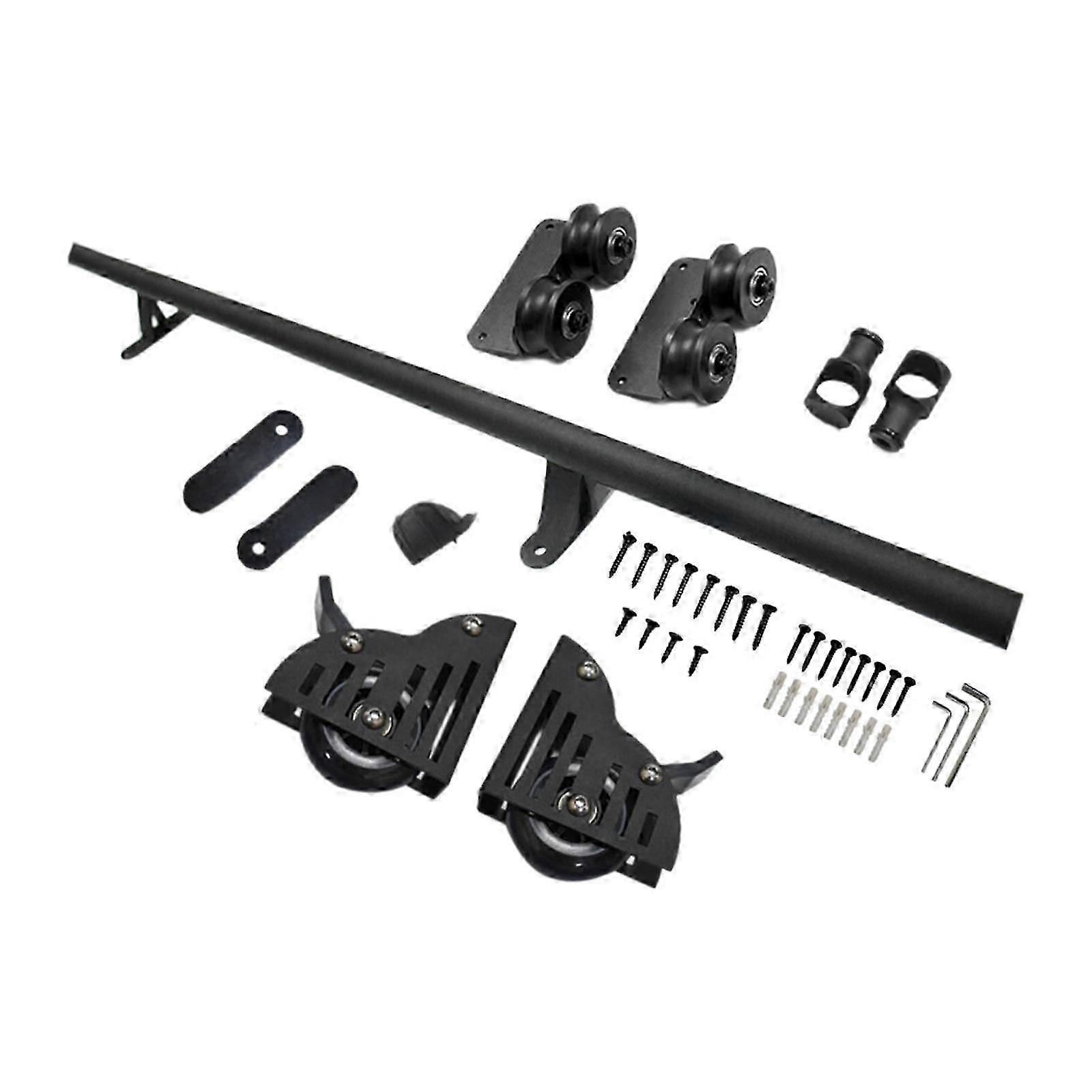 Bibliotheksleiter-Hardware-Kit mit glatten Rollen