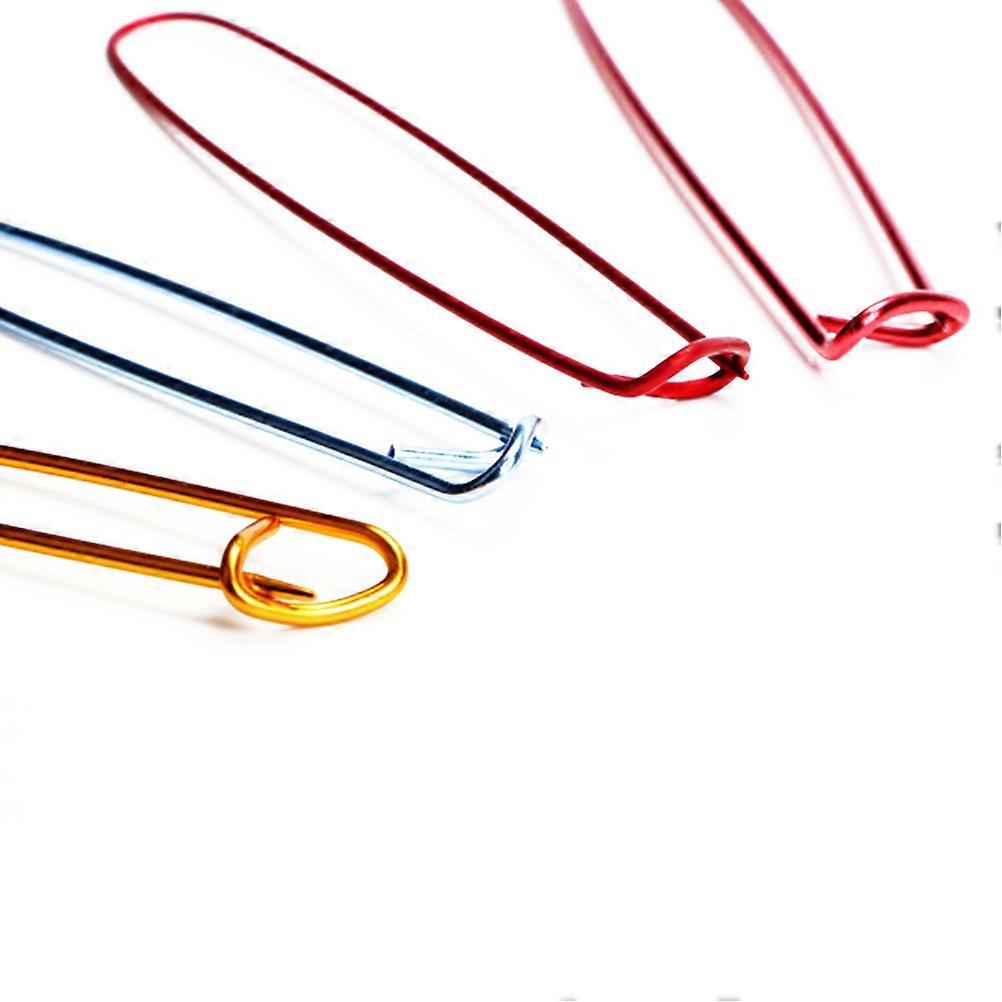 מחזיקי תפר סרוגה מסגסוגת אלומיניום לתפירה לשימוש 10 יחידות בצבע אקראי