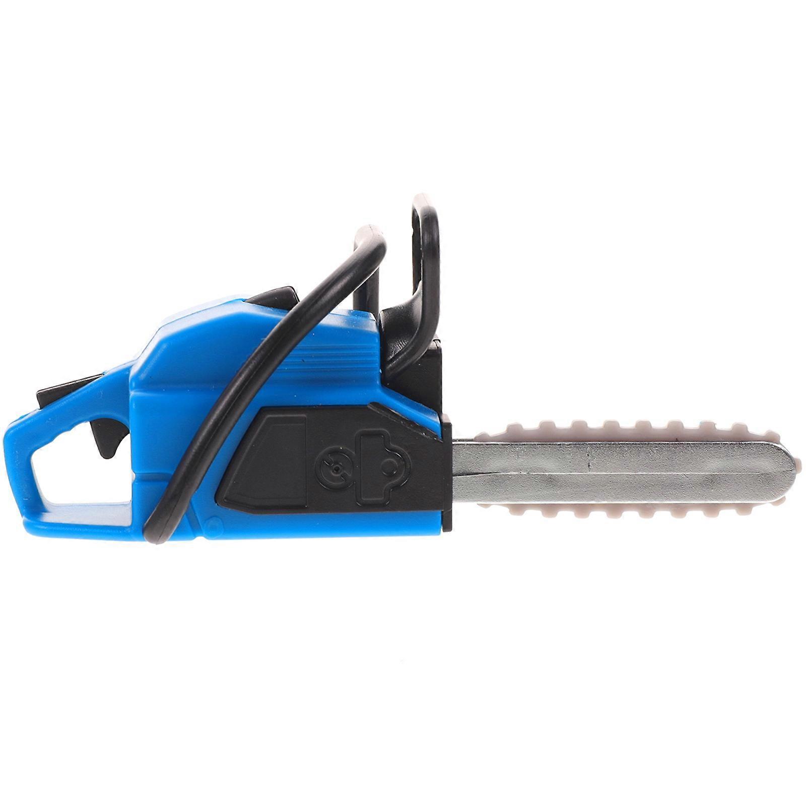 Mini House Decor Mini Chainsaw Figurine for 5Pcs Simulated Chainsaw Prop