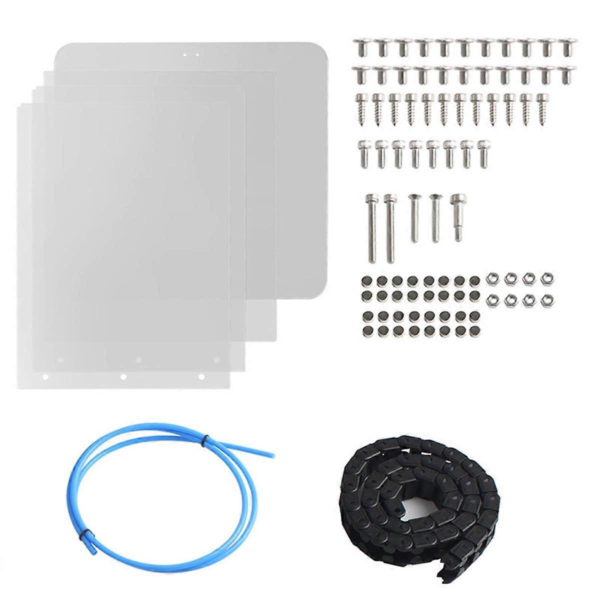 Enclosure Panel Kit for Flashforge Adventurer 5M AD5M 3D Printer DIY Polycarbonate PC Sheet 3mm 3D Printer Accessories