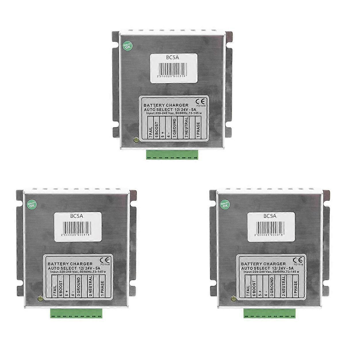BC5A 12V/24V Generator Intelligent Battery Module Float Chargers