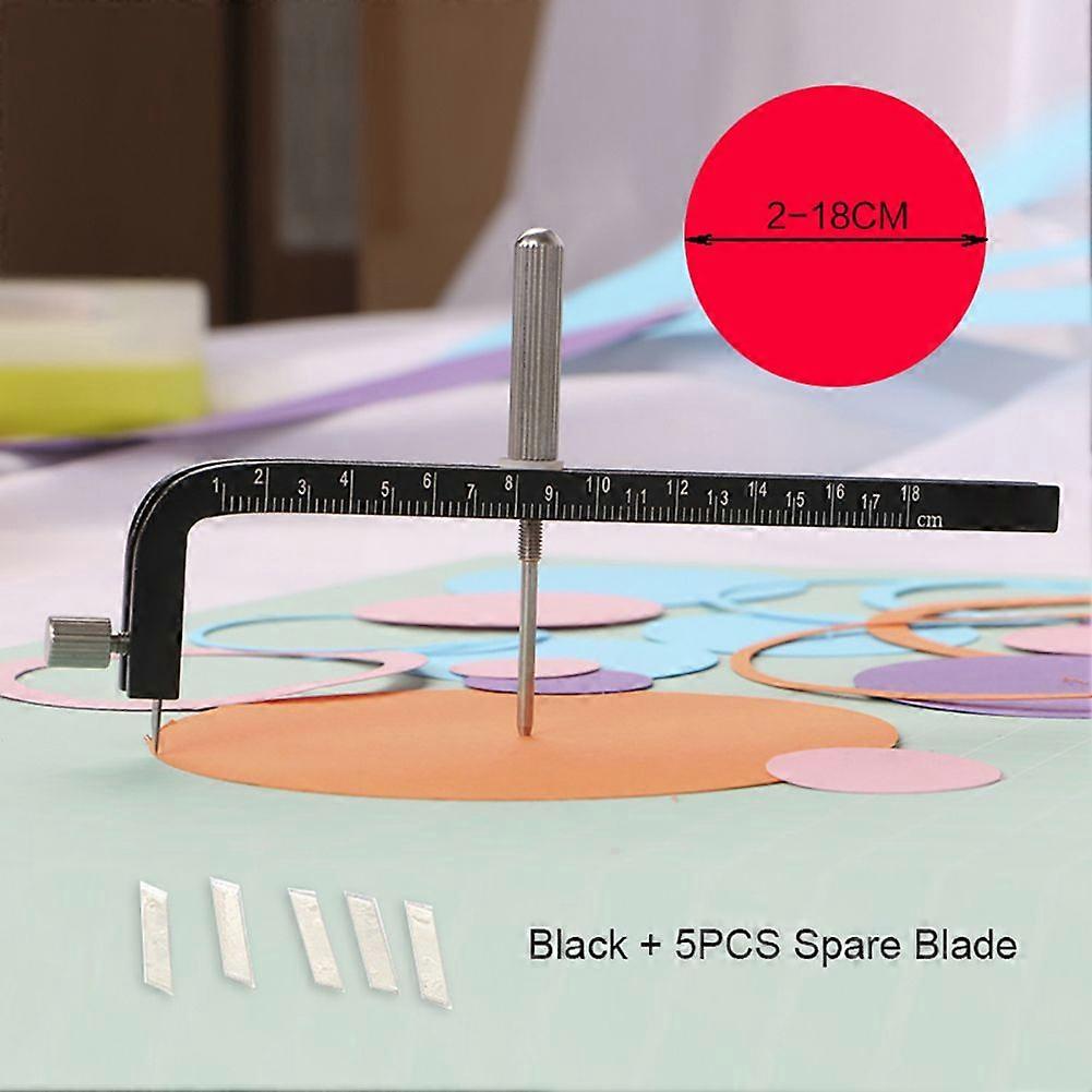 Circle Cutter Aluminum Alloy Circular Cutter Adjustable Cutting Diameter Circle Cutting Tool