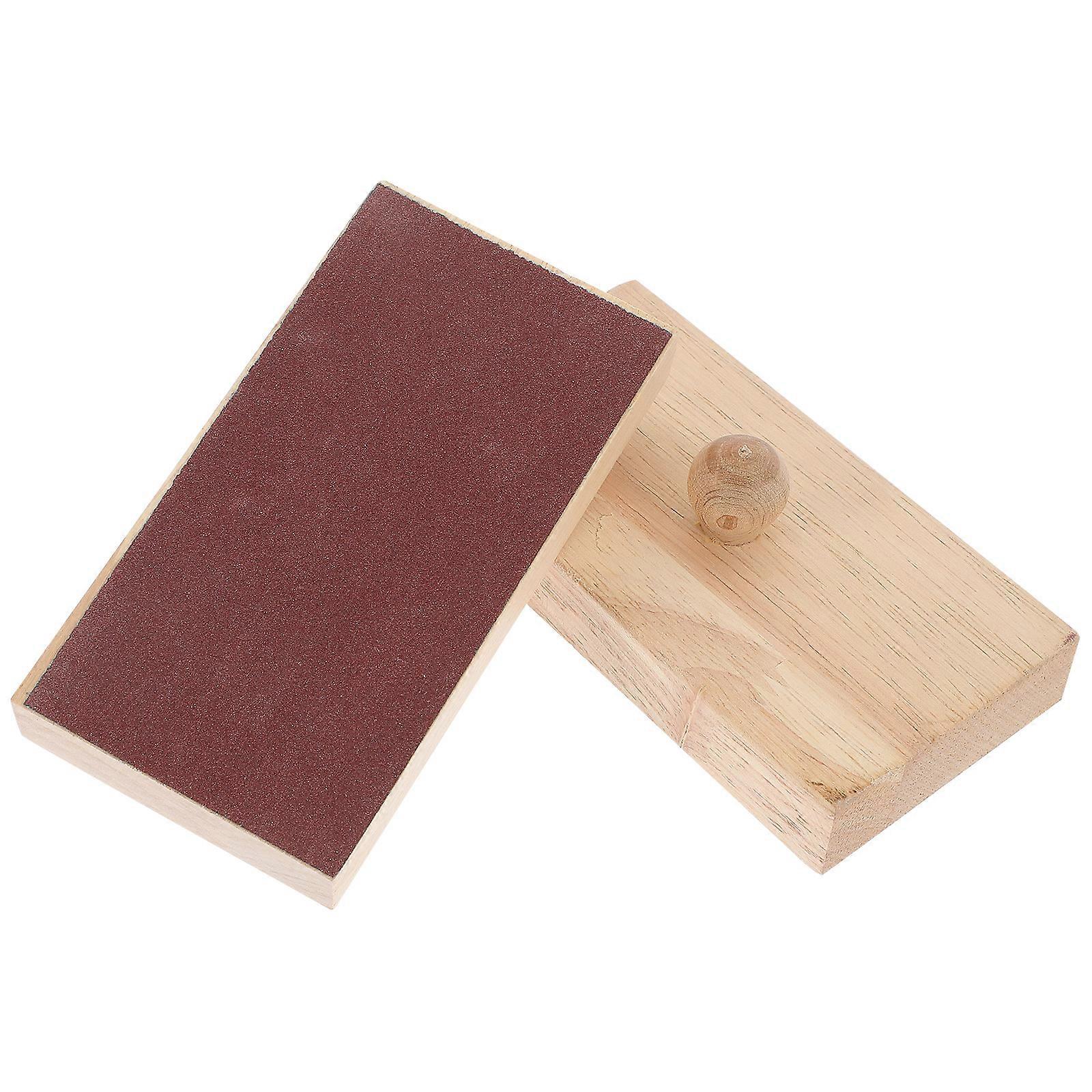 Finger Castanets Wooden Musical Instrument for Playing Use 3Pairs