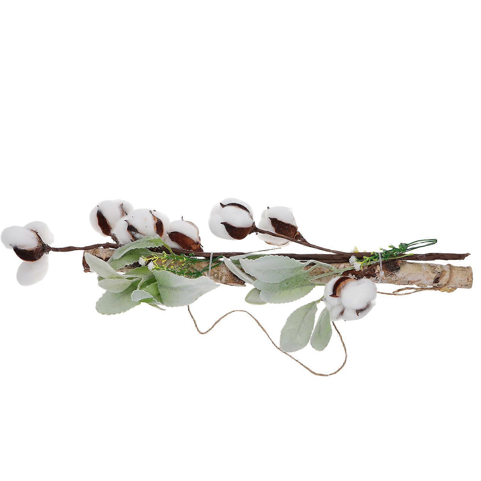 Boho Style Wood Rod Wall Hanging for Rustic Decoration 4Pcs Set