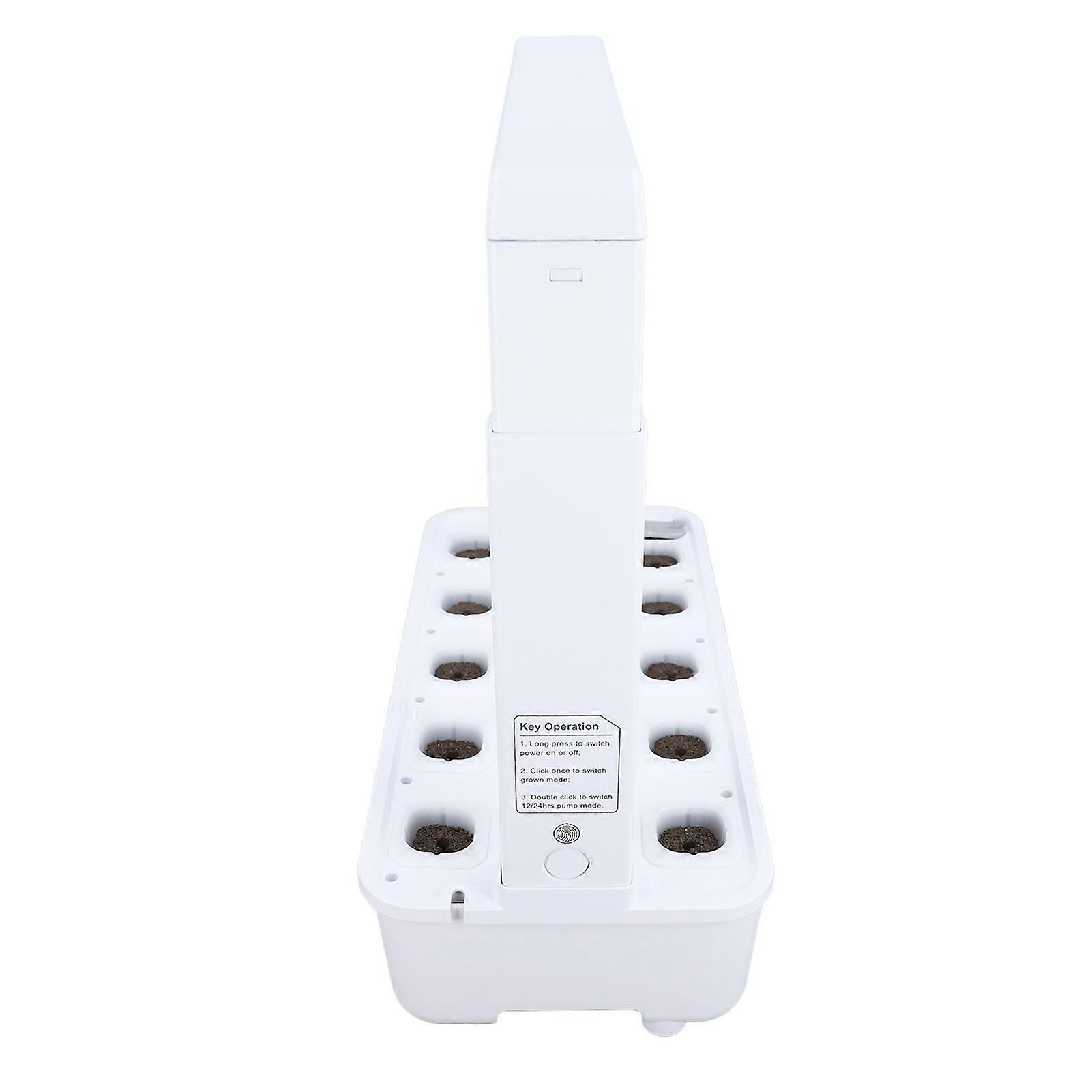 Garden Hydroponics LED Growing System Indoor White EU Plug