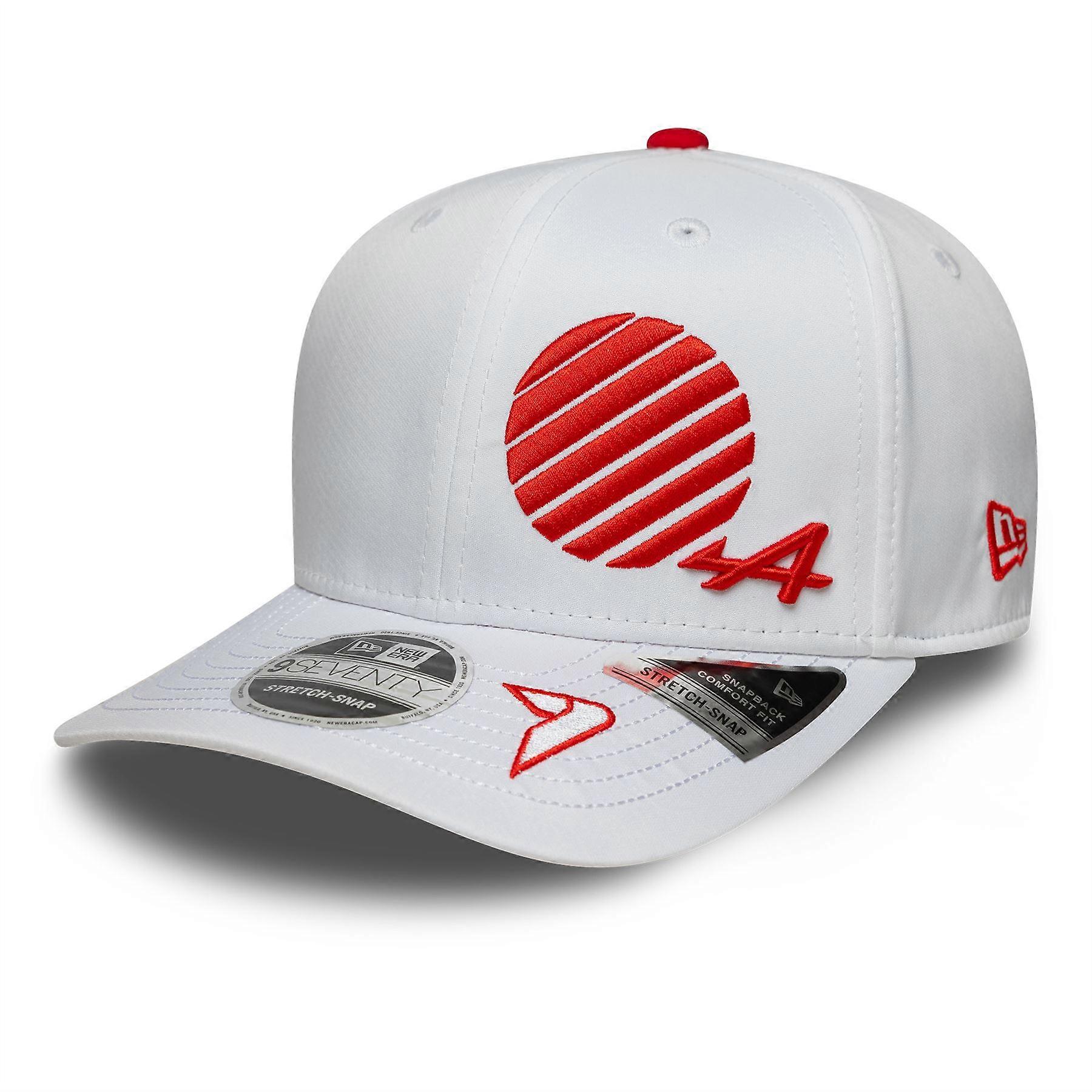 Alpine Racing Jack Doohan Japan Race Special White 9SEVENTY Stretch Snap Adjustable Cap