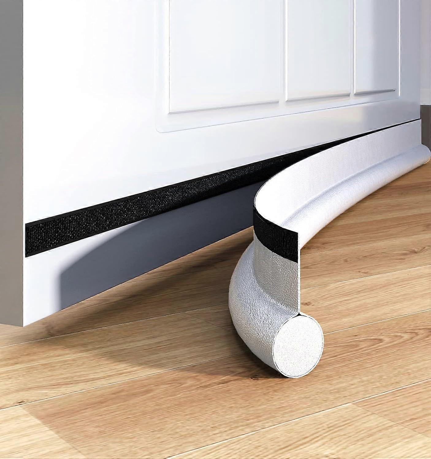 Door Draft Stopper,Door Draft Stoppers for Bottom of Door 37", Adjustable Under